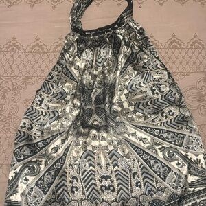 Black and white dress unknown designer. Sz Med